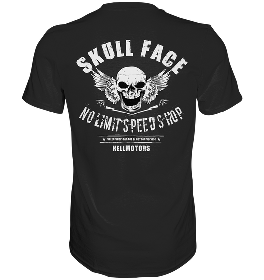 Skull Face - Premium Shirt