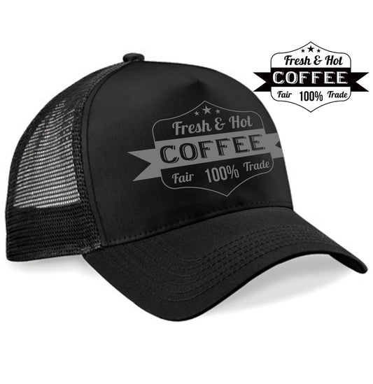 Trucker Cap Coffee black Edition - Hellmotors