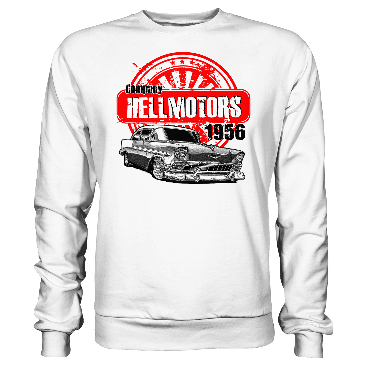 Vintage Auto Chevy 1956 – Biker & Hot Rod Sweater| HELLMOTORS