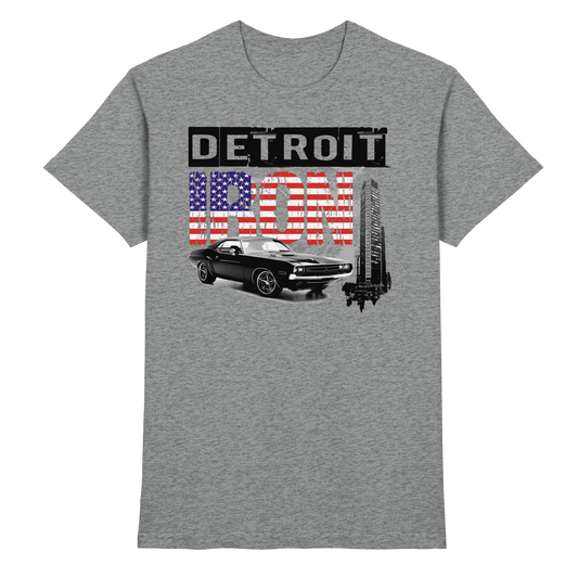 Muscle Car T-Shirt Detroit – Vintage US Car Shirt | HELLMOTORS