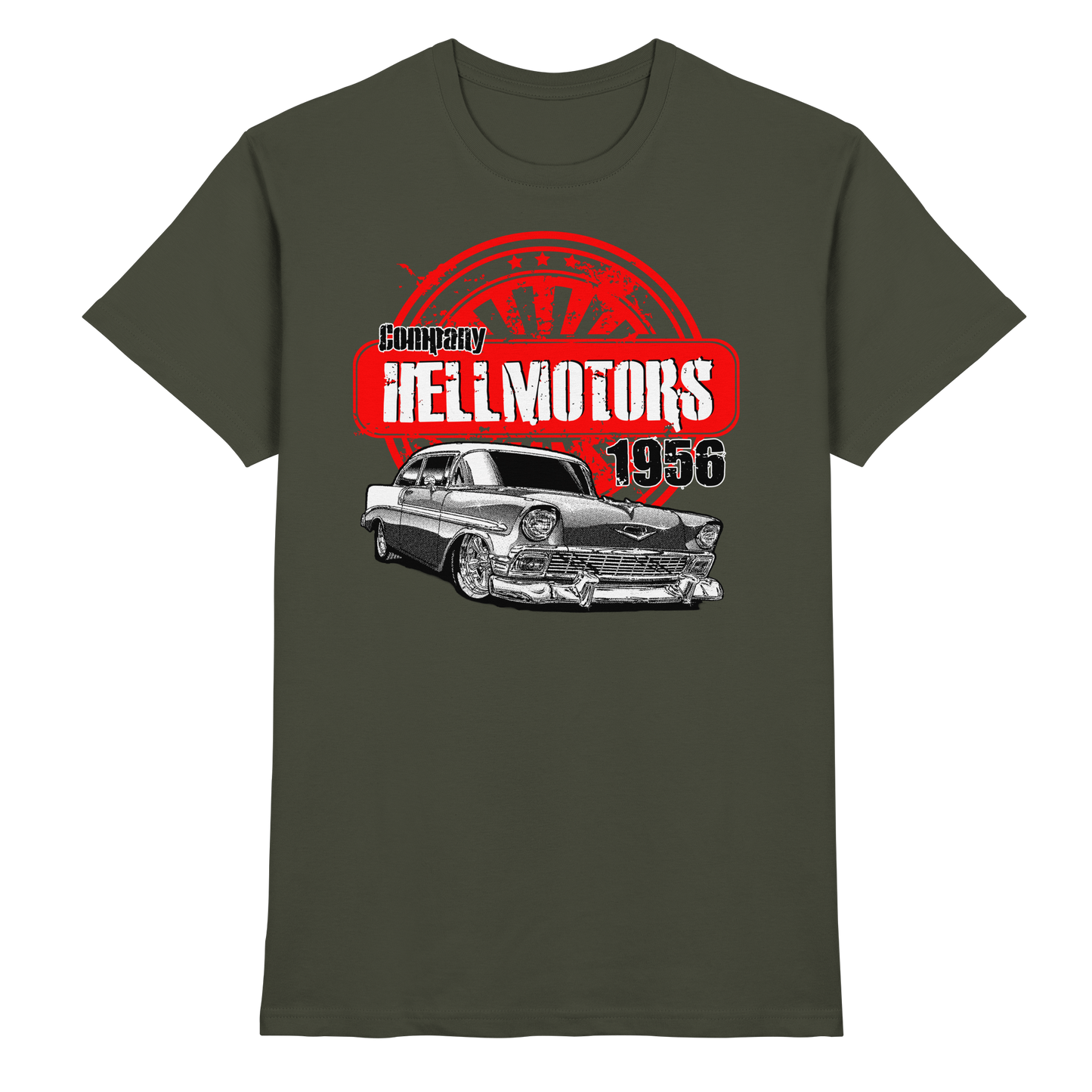 Vintage Auto T-Shirt 1956 – Biker & Hot Rod Shirt | HELLMOTORS