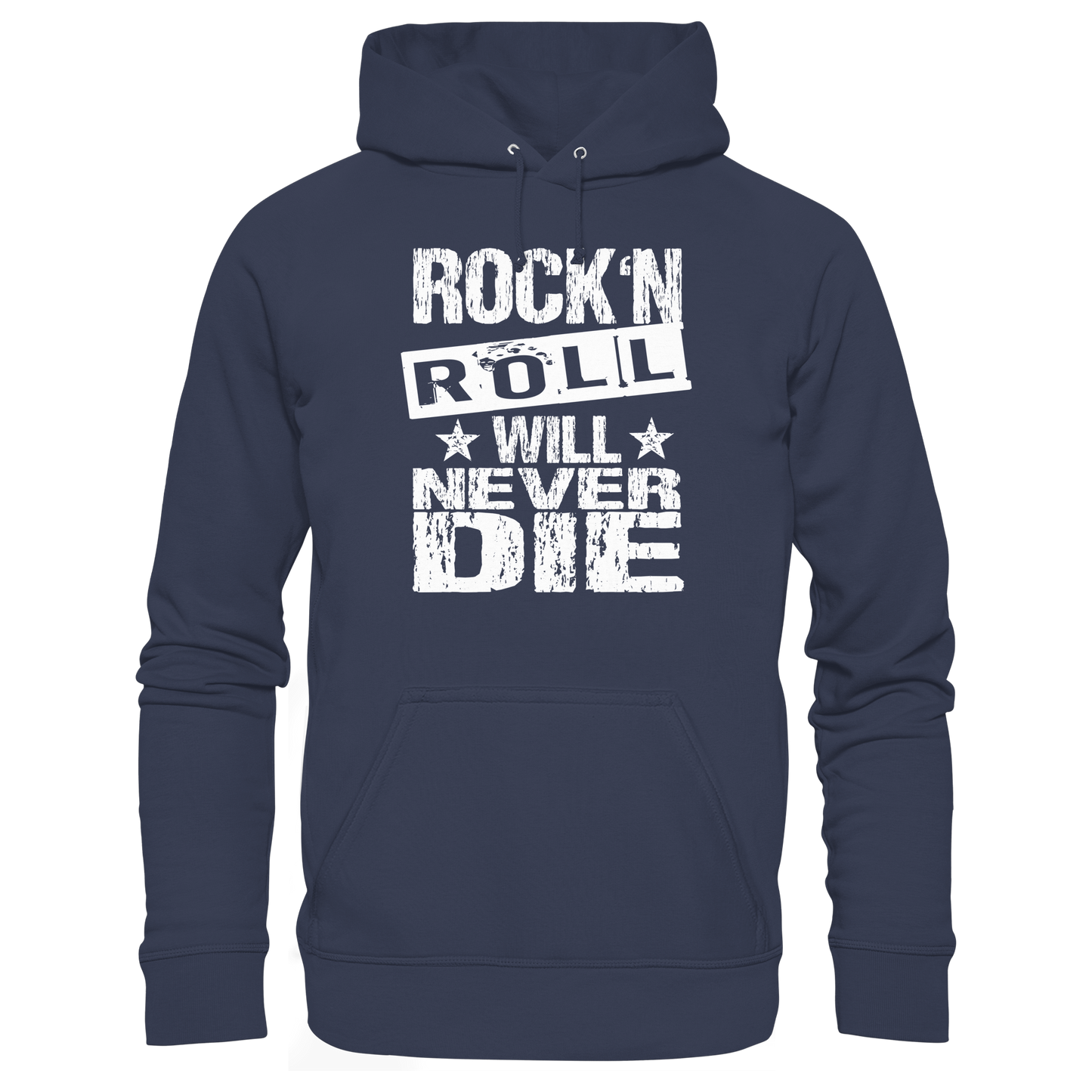 Rock n Roll will never die - Premium Hoodie