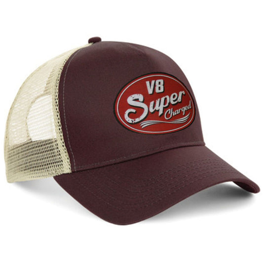 Trucker Cap Super Charged V8