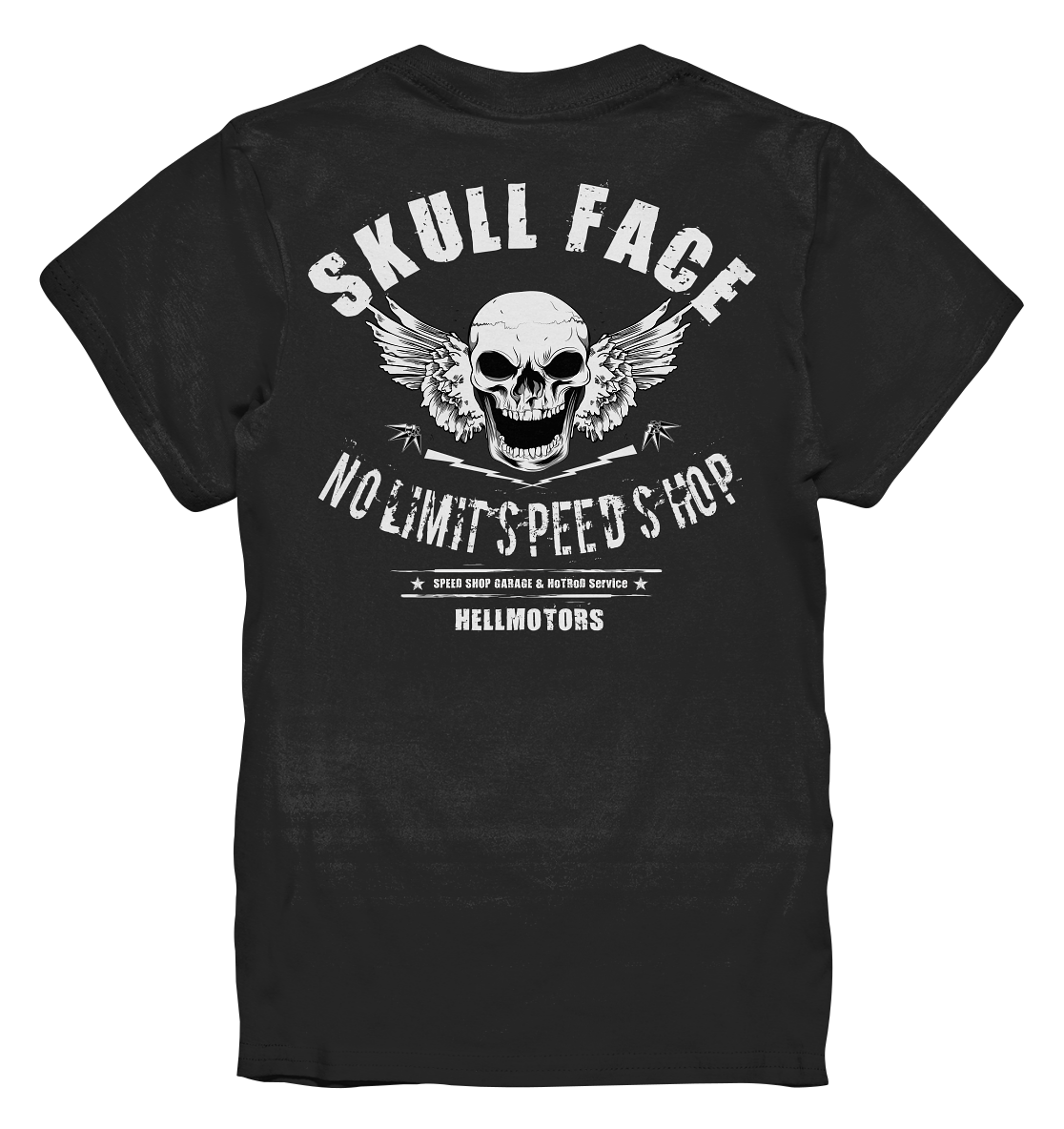 Skull Face - Kinder Shirt
