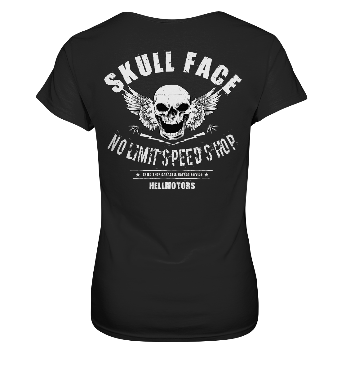 Skull Face - Ladies Shirt