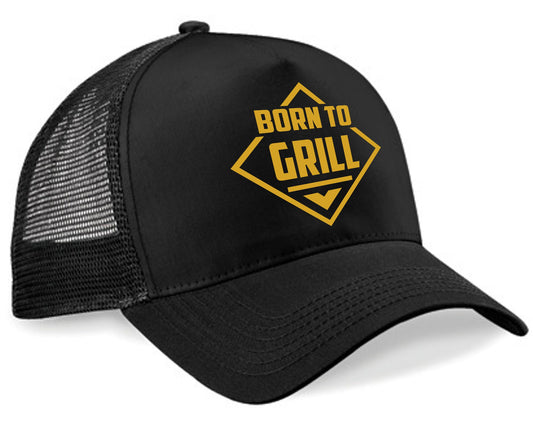 Trucker Cap Born to Grill - Hellmotors