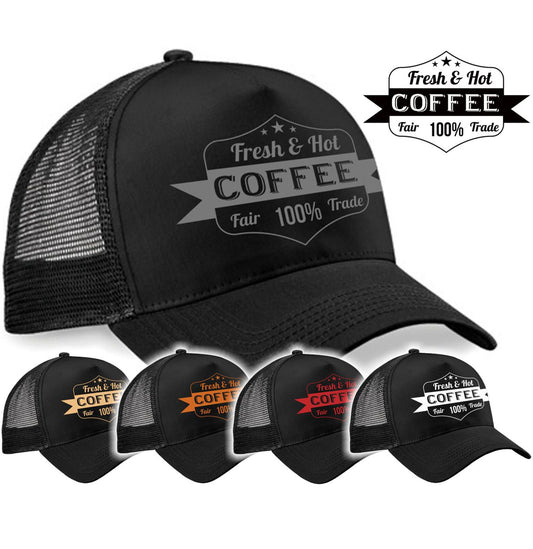 Trucker Cap Coffee black Edition - Hellmotors