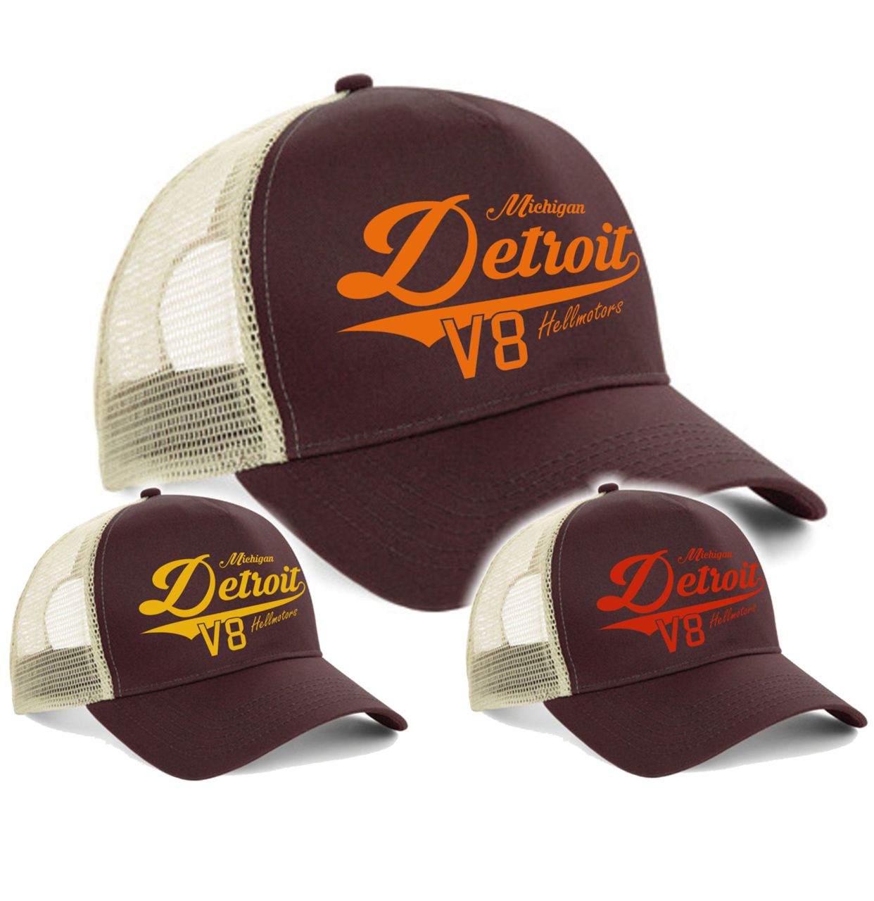 Trucker Cap Detroit V8