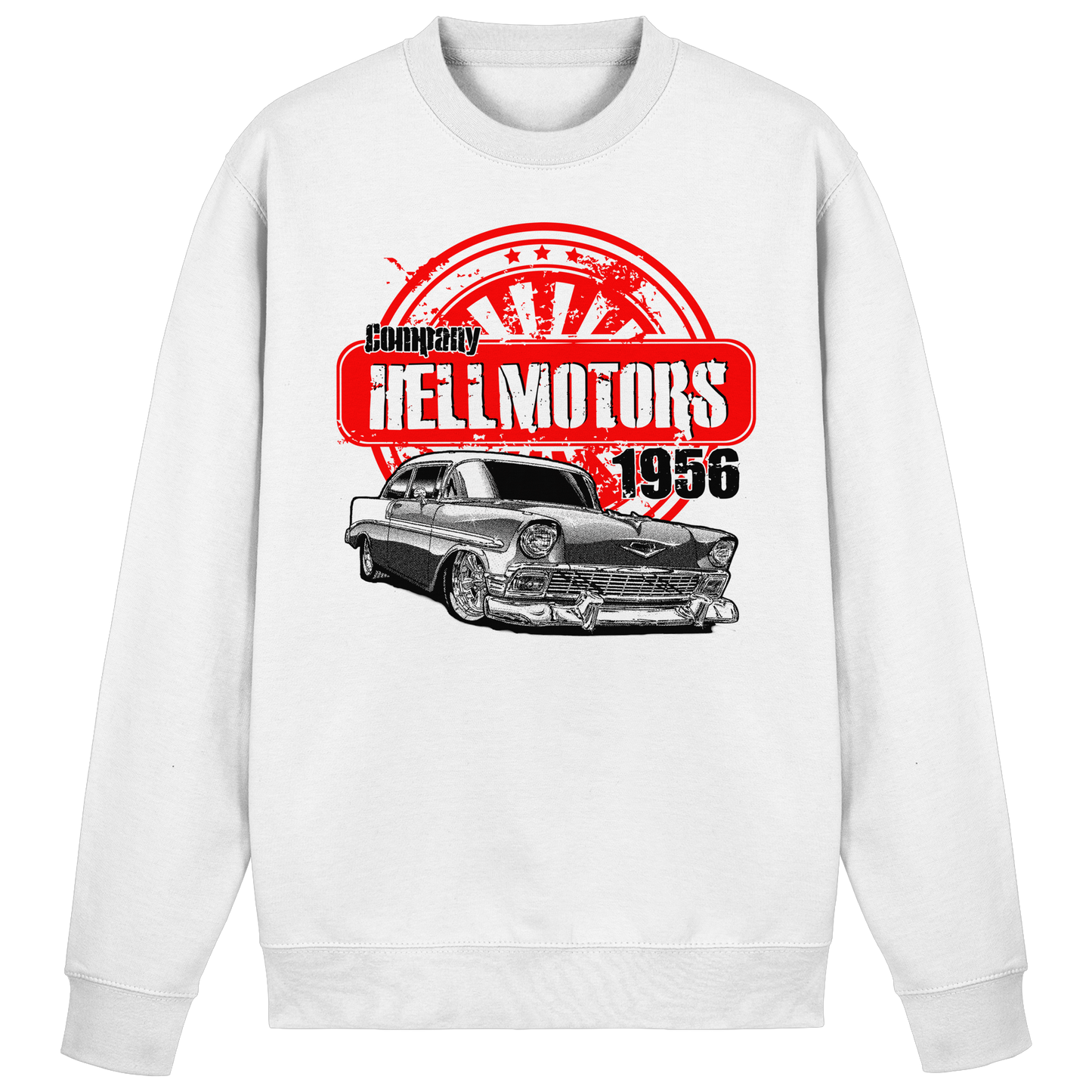 Vintage Auto Chevy 1956 – Biker & Hot Rod Sweater| HELLMOTORS
