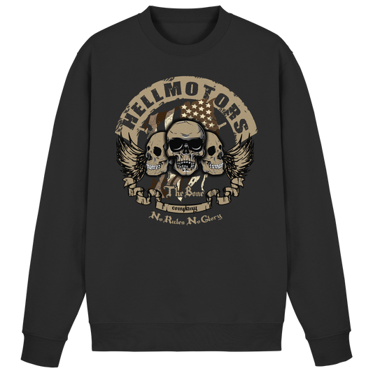 Skull Biker Sweater – Vintage Motorcycle Sweatshirt| HELLMOTORS (Kopie)