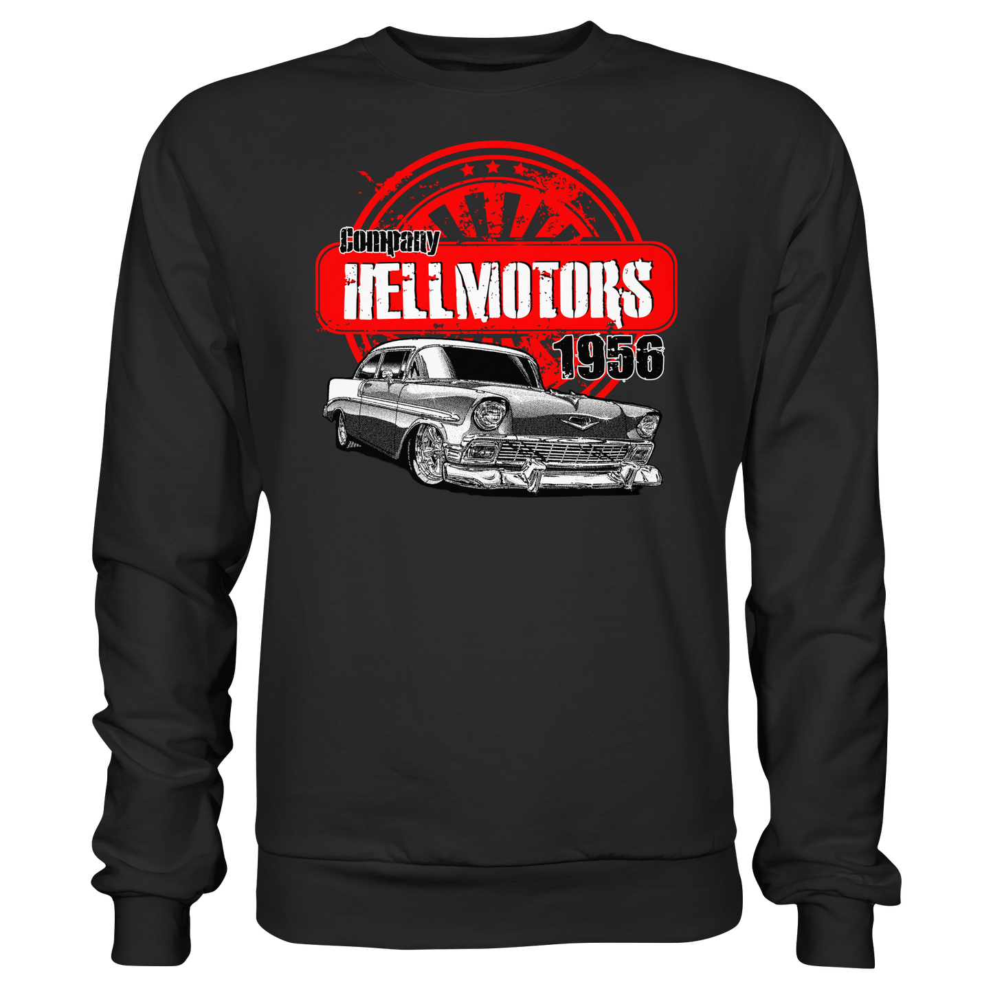 Vintage Auto Chevy 1956 – Biker & Hot Rod Sweater| HELLMOTORS