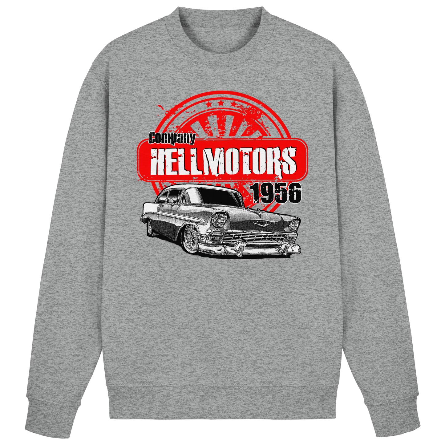 Vintage Auto Chevy 1956 – Biker & Hot Rod Sweater| HELLMOTORS