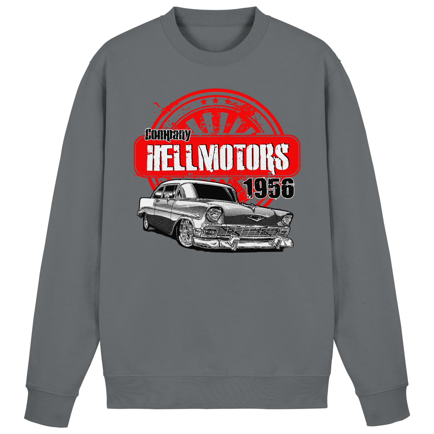 Vintage Auto Chevy 1956 – Biker & Hot Rod Sweater| HELLMOTORS