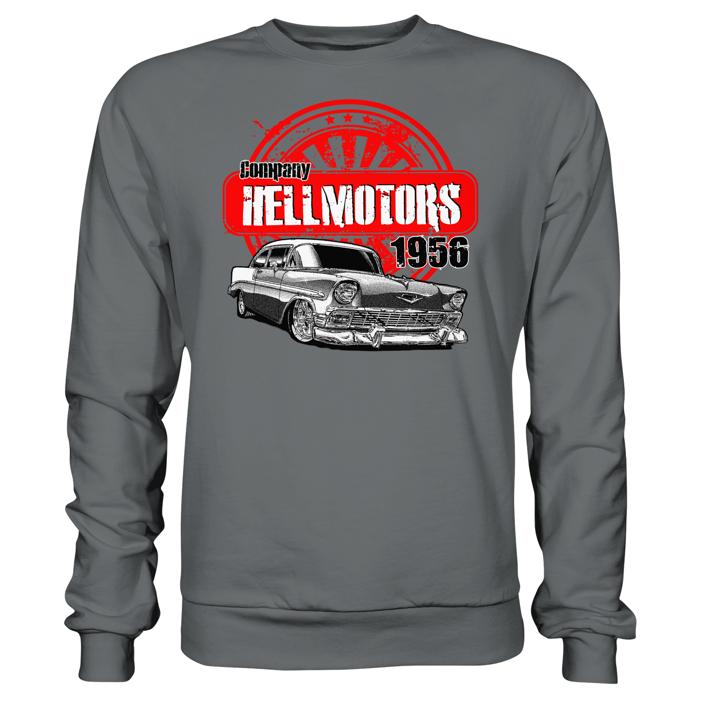 Vintage Auto Chevy 1956 – Biker & Hot Rod Sweater| HELLMOTORS