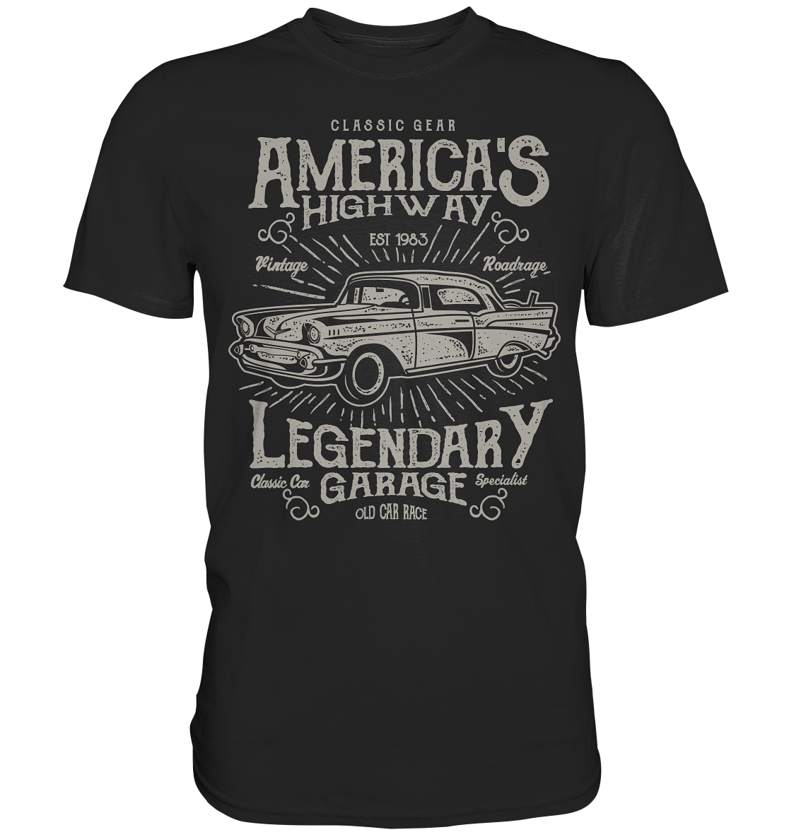 Americas Highway - Herren T-Shirt