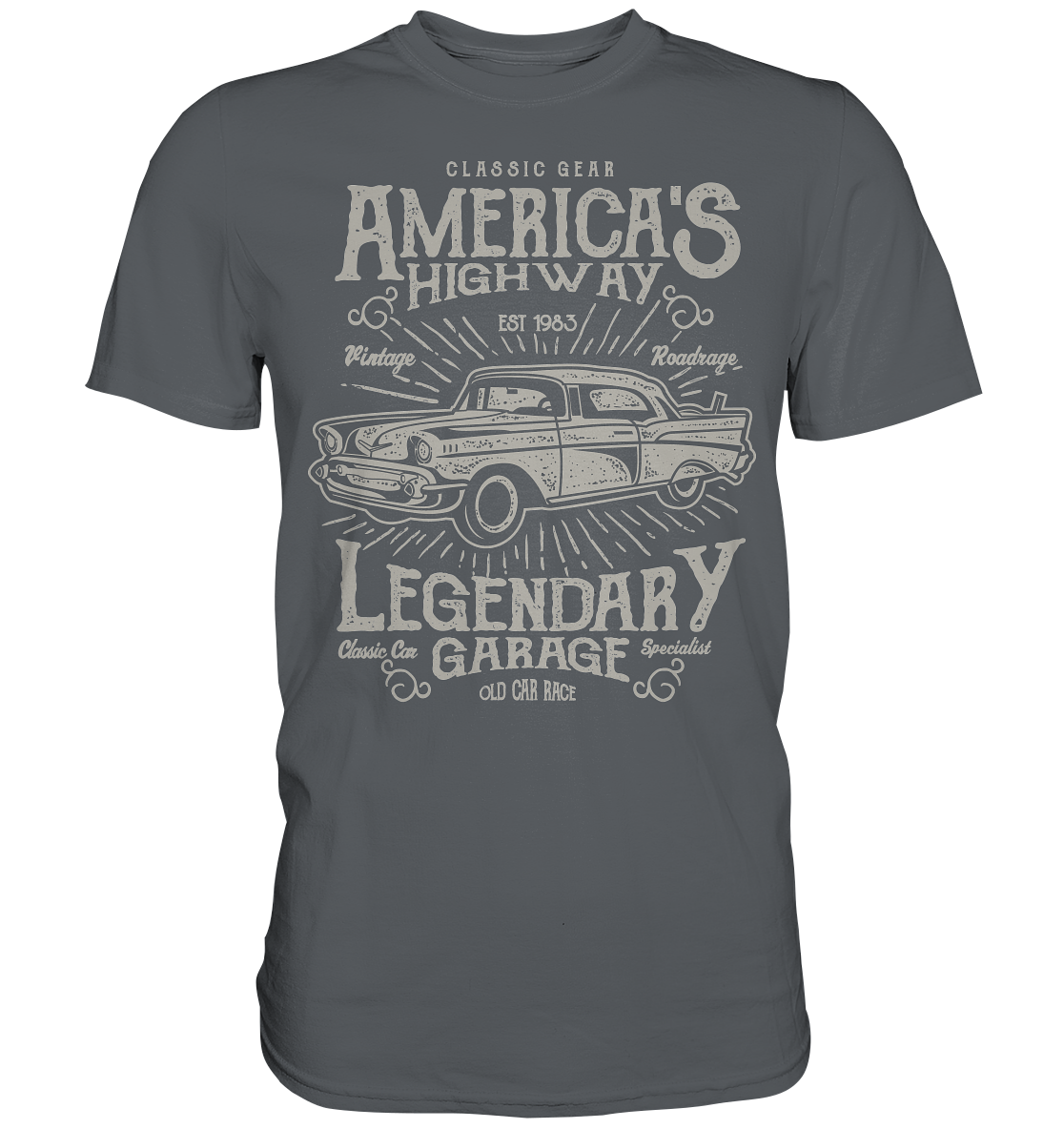 Americas Highway - Herren T-Shirt