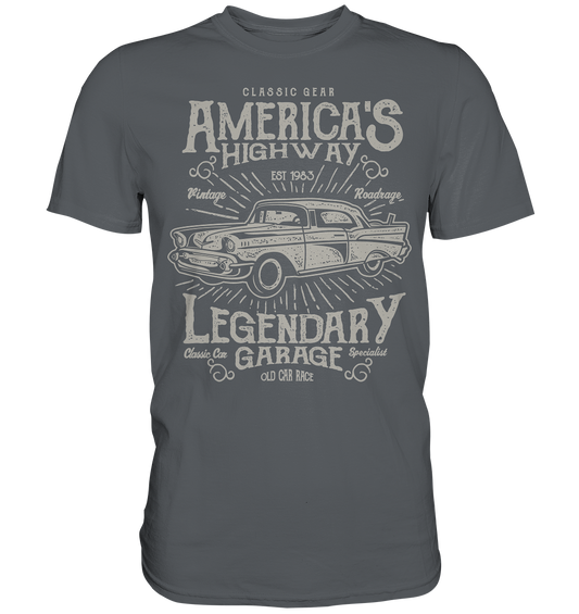 Americas Highway - Herren T-Shirt
