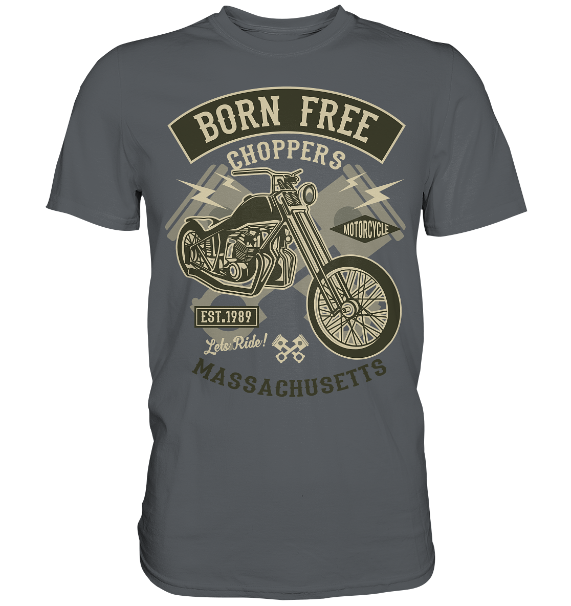 Born Free Choppers - Herren Shirt