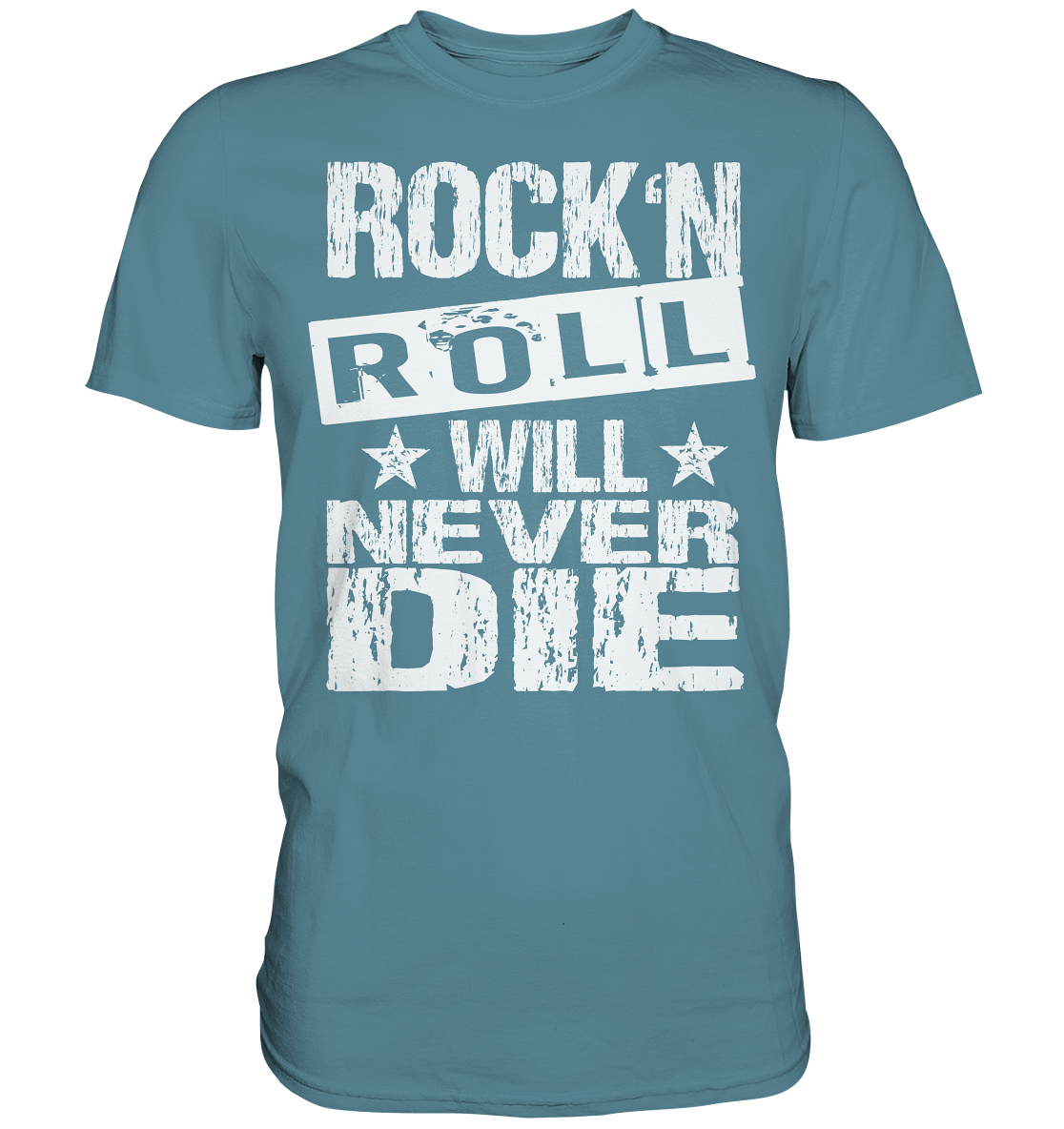 Rock n Roll will never die - Herren Shirt
