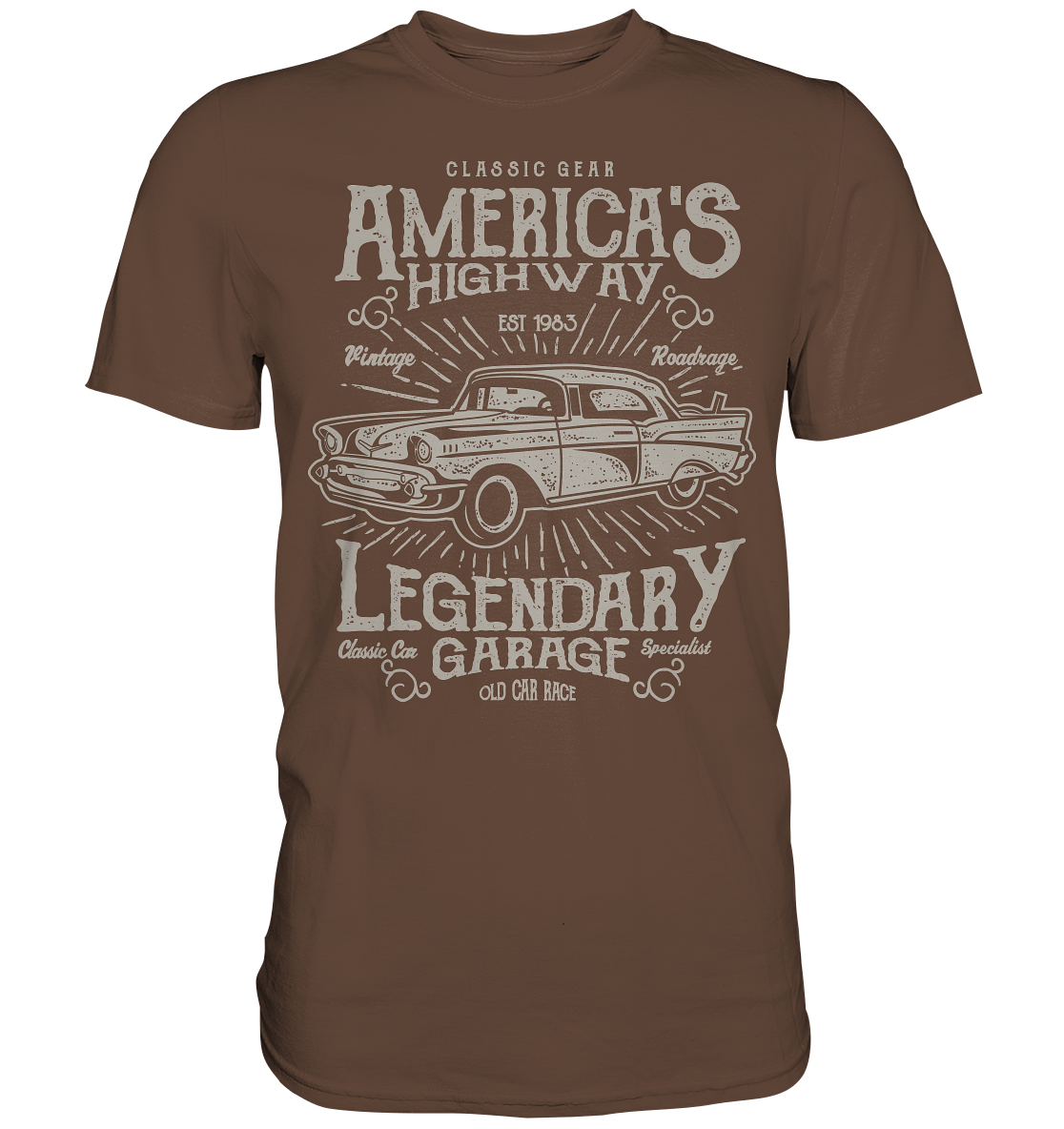 Americas Highway - Herren T-Shirt