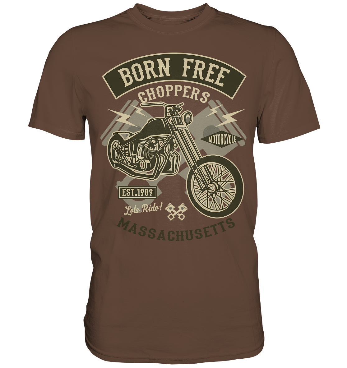 Born Free Choppers - Herren Shirt