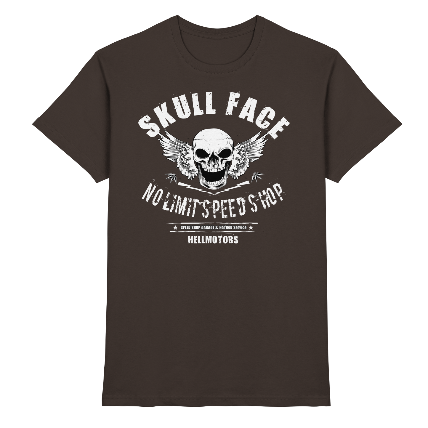 Skull Face Garage - Premium Shirt