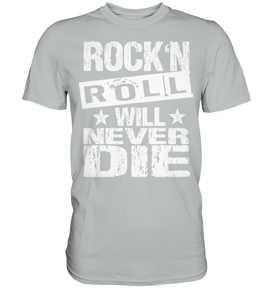 Rock n Roll will never die - Herren Shirt