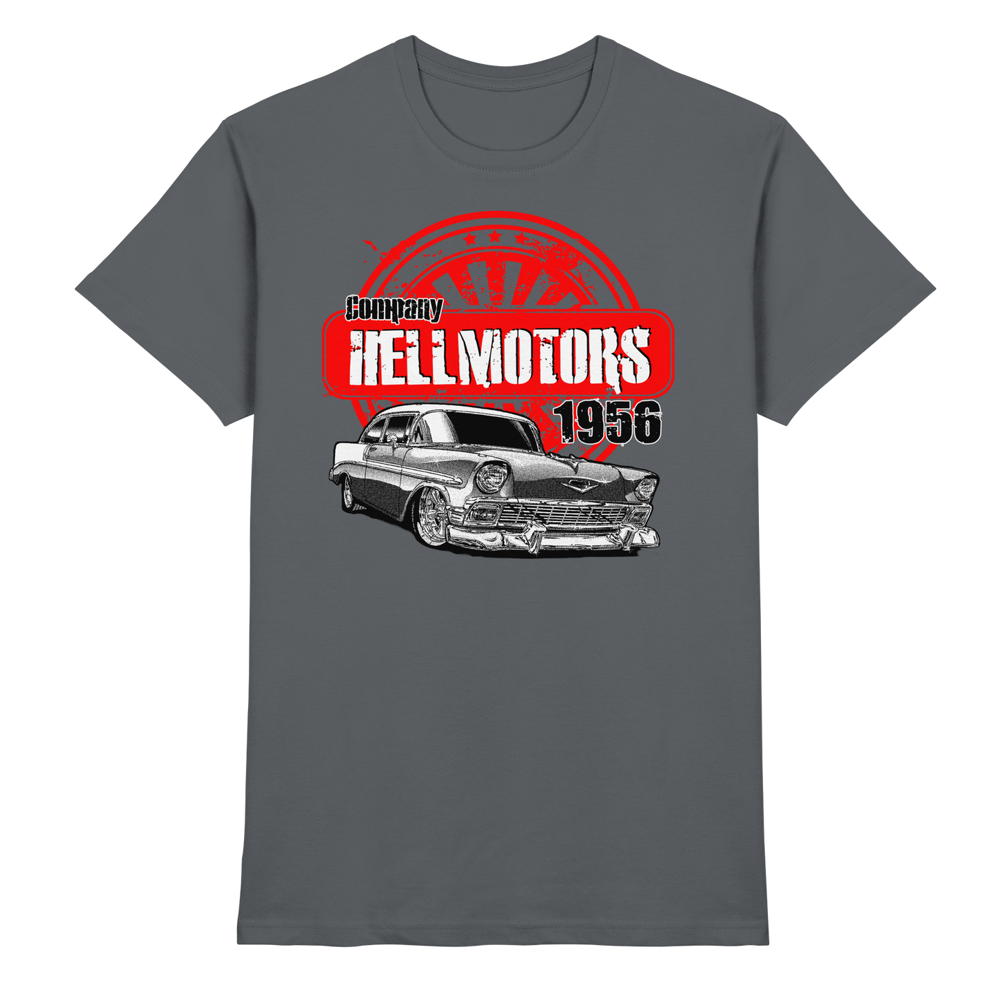 Vintage Auto T-Shirt 1956 – Biker & Hot Rod Shirt | HELLMOTORS