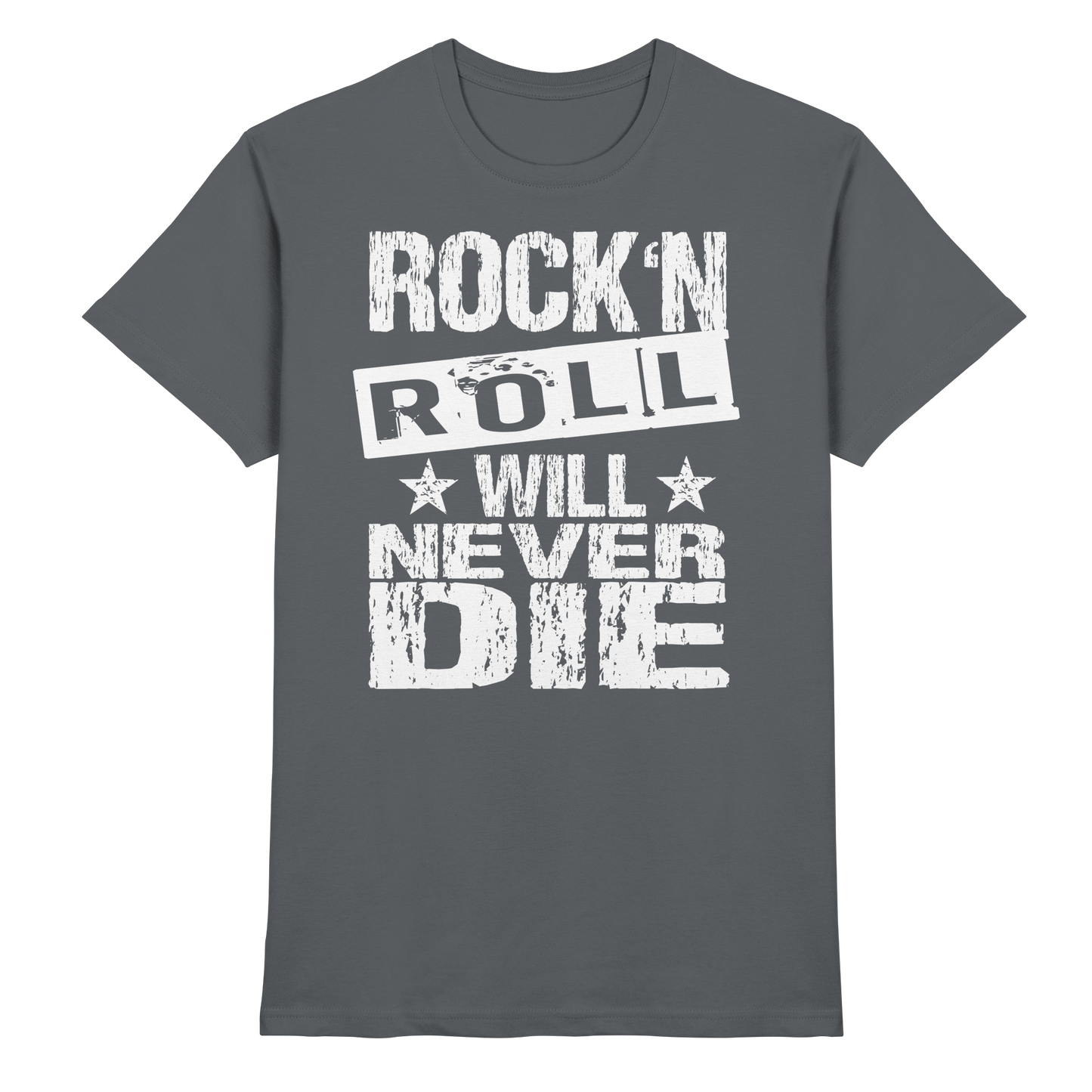 Rock n Roll will never die - Premium Shirt