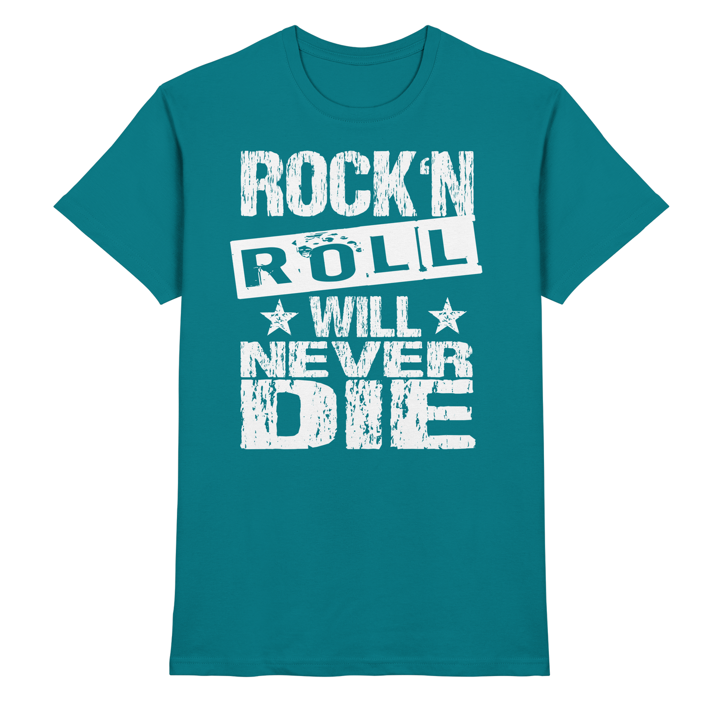 Rock n Roll will never die - Premium Shirt