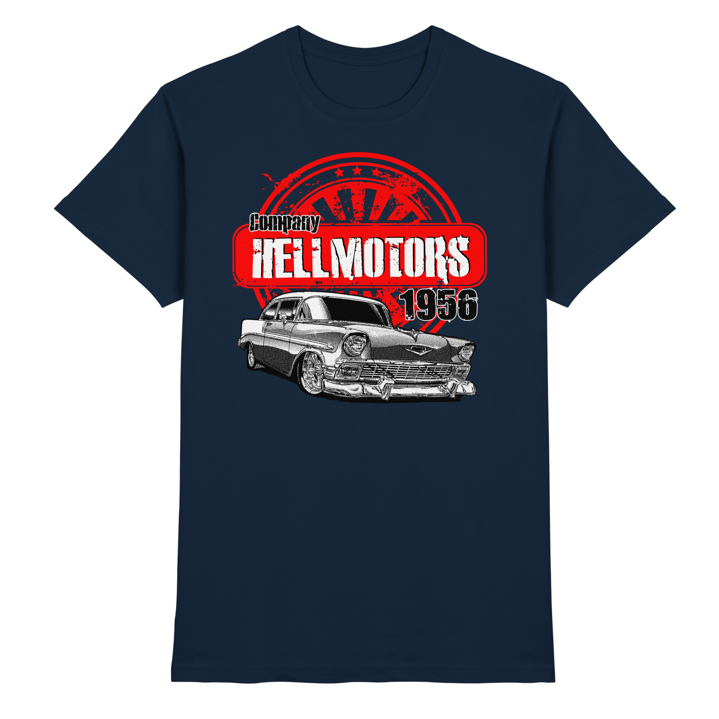 Vintage Auto T-Shirt 1956 – Biker & Hot Rod Shirt | HELLMOTORS