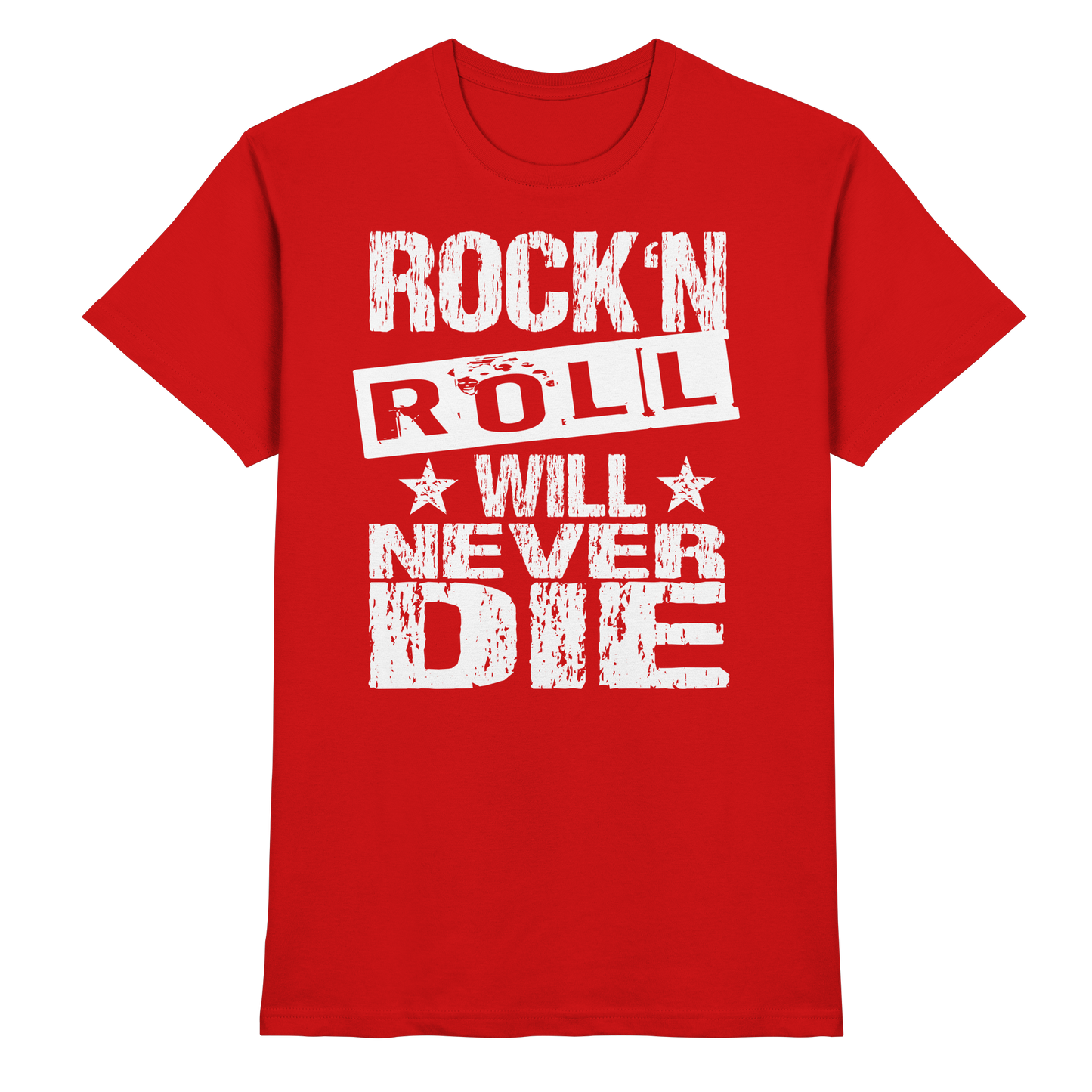 Rock n Roll will never die - Premium Shirt