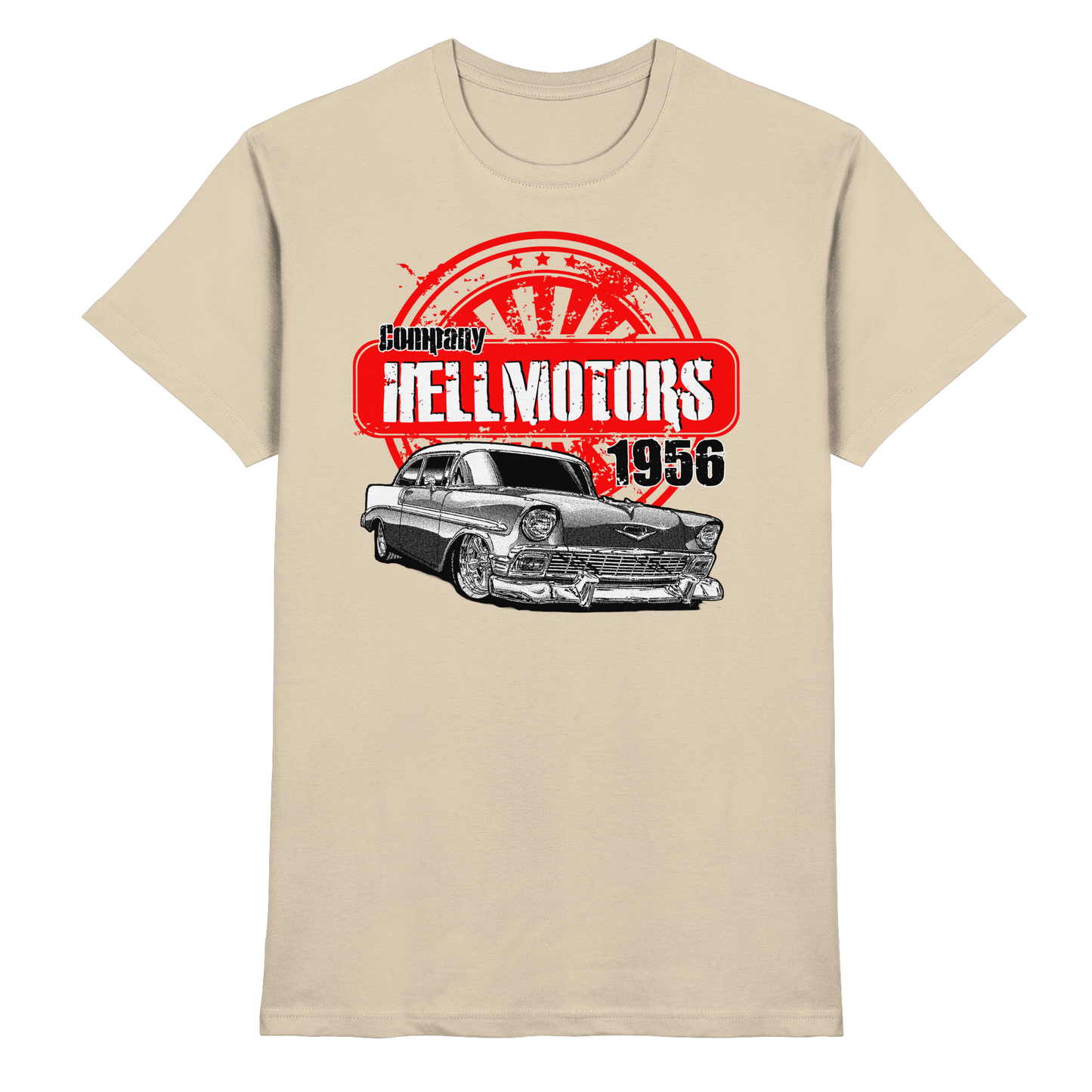 Vintage Auto T-Shirt 1956 – Biker & Hot Rod Shirt | HELLMOTORS