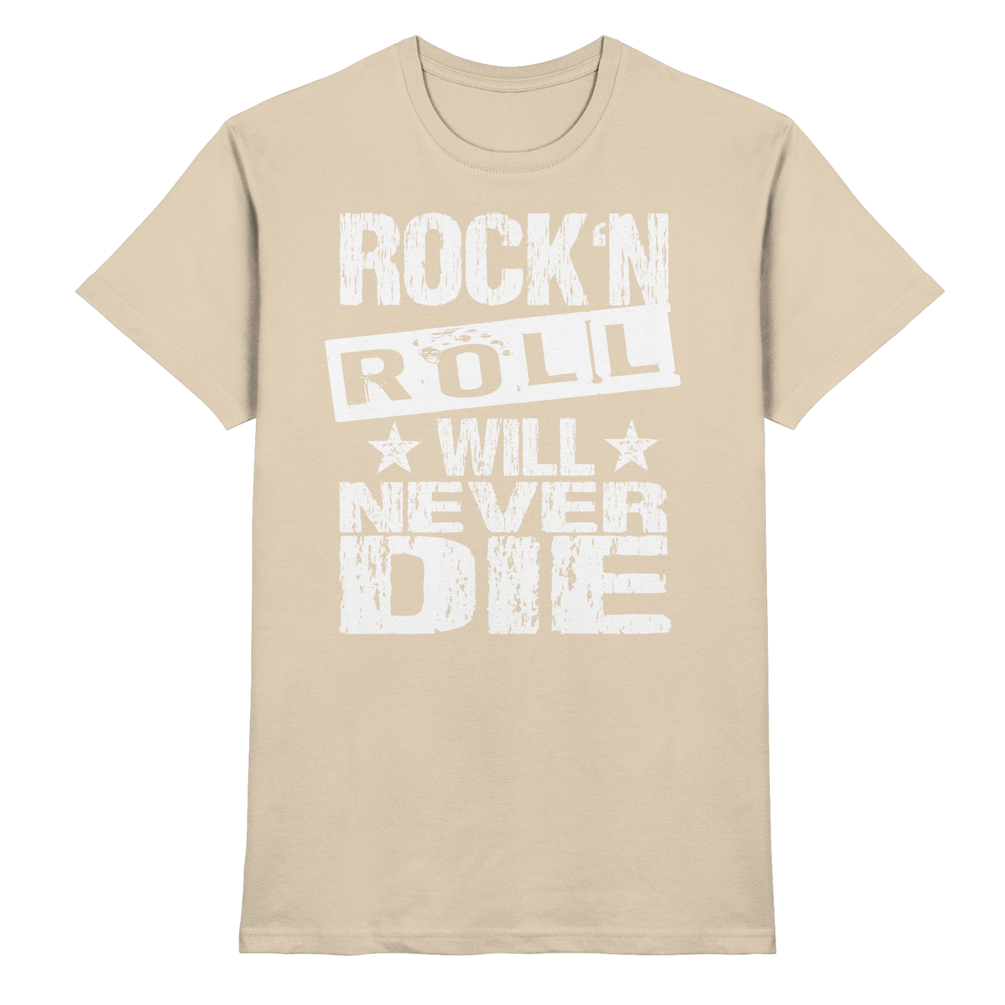 Rock n Roll will never die - Premium Shirt