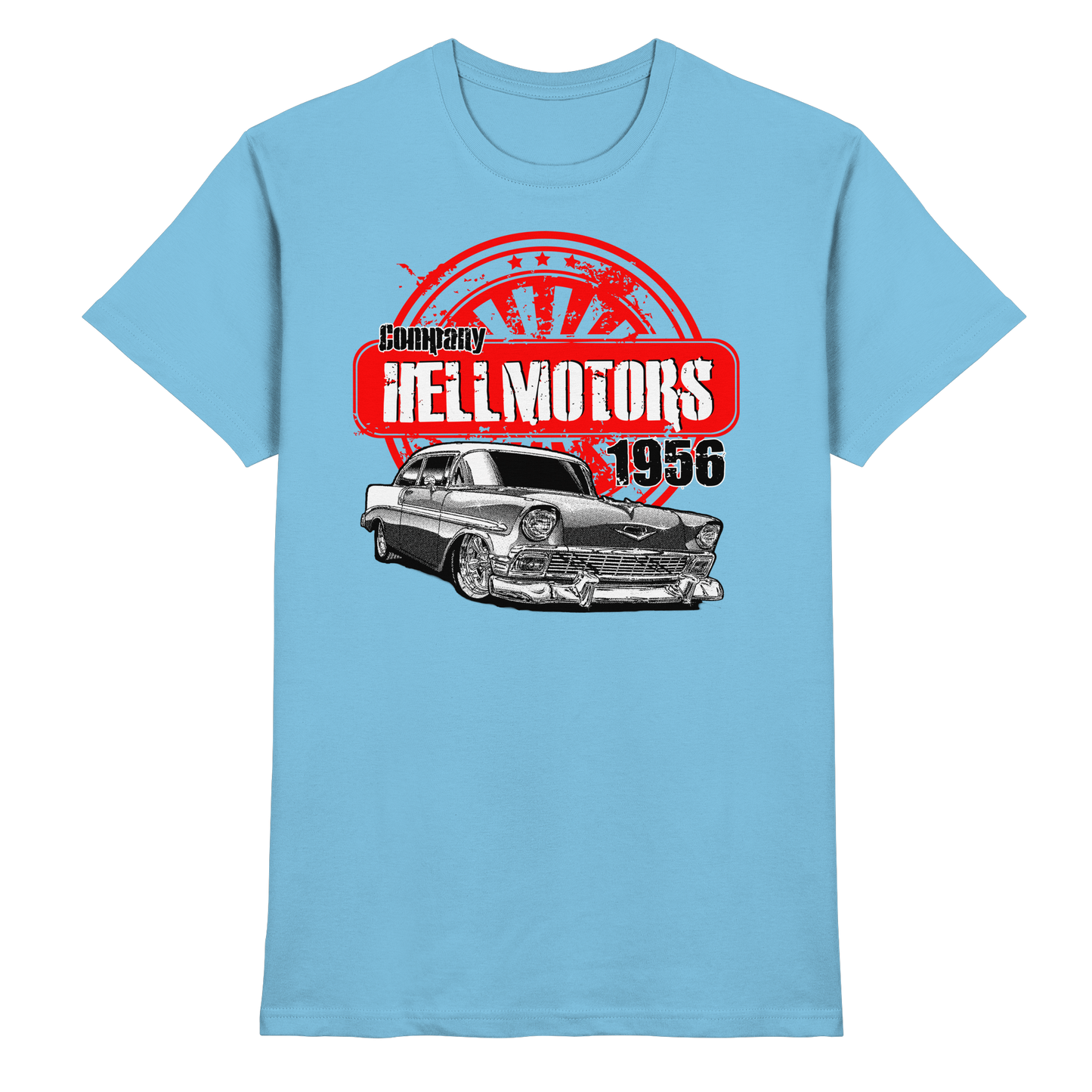 Vintage Auto T-Shirt 1956 – Biker & Hot Rod Shirt | HELLMOTORS