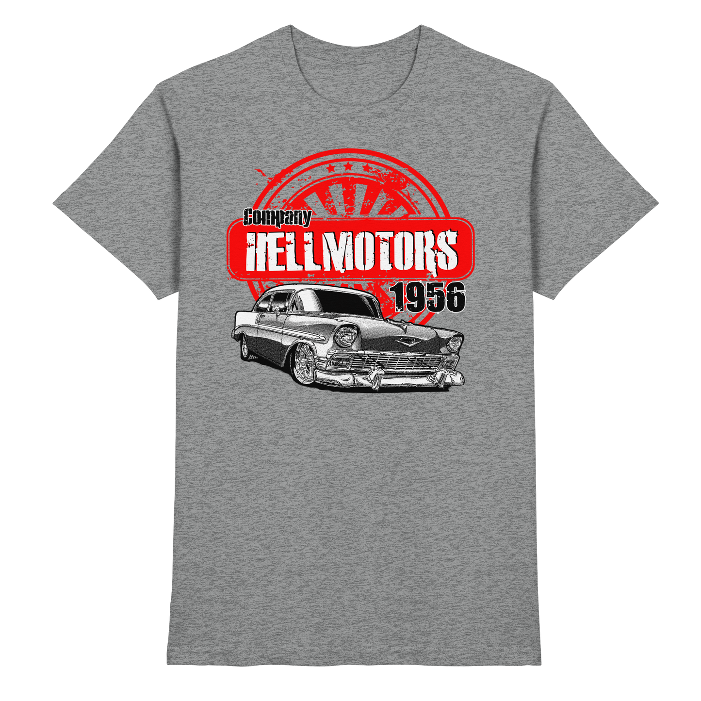 Vintage Auto T-Shirt 1956 – Biker & Hot Rod Shirt | HELLMOTORS