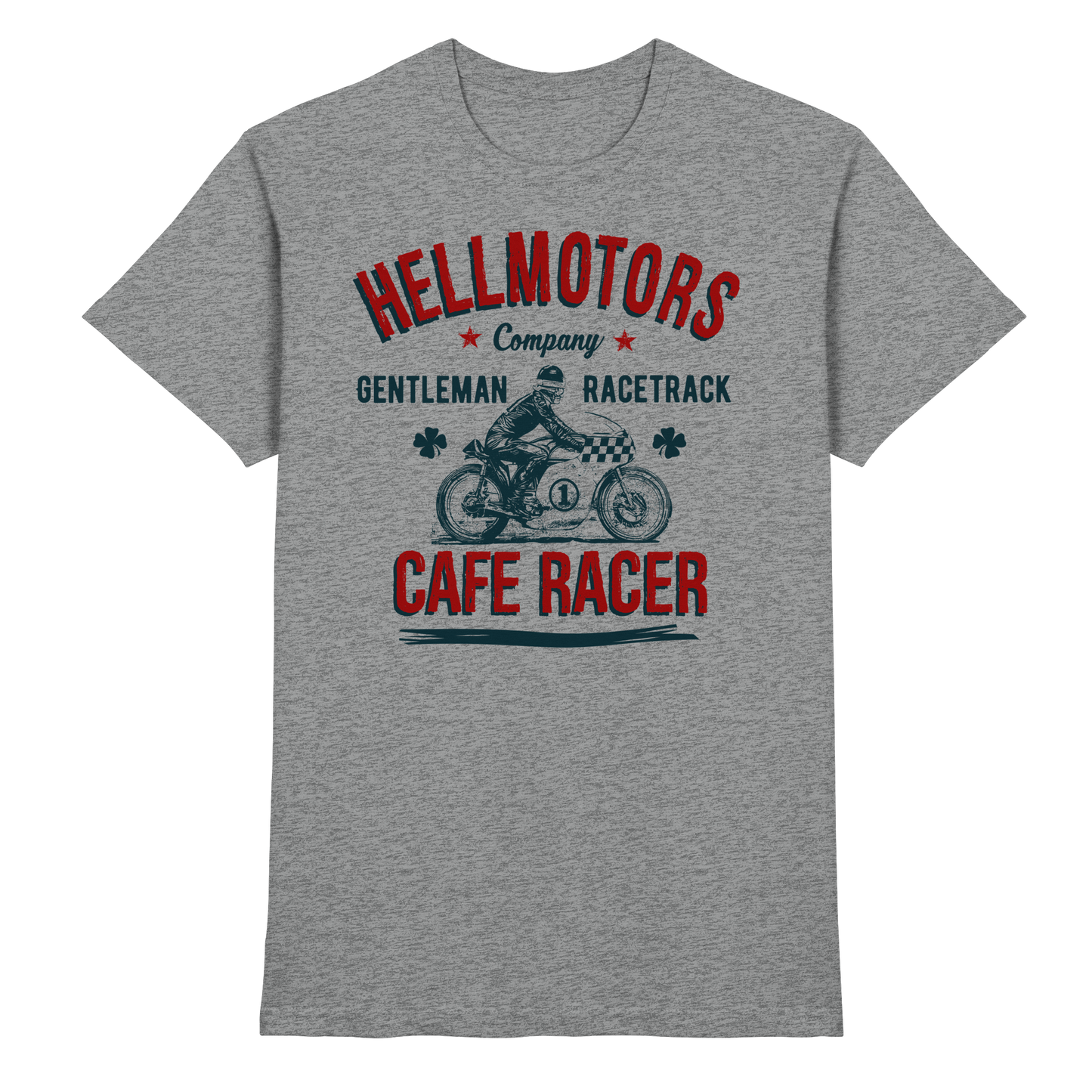 Gentleman Racer Shirt – Classic Motorcycle Spirit | HELLMOTORS