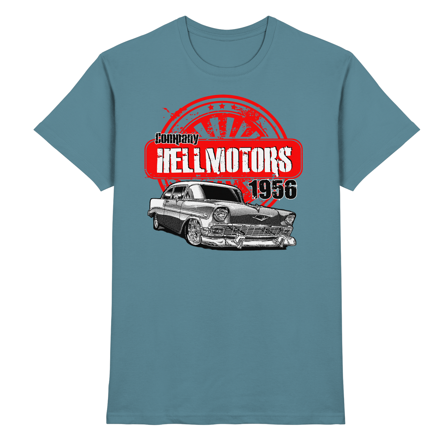 Vintage Auto T-Shirt 1956 – Biker & Hot Rod Shirt | HELLMOTORS