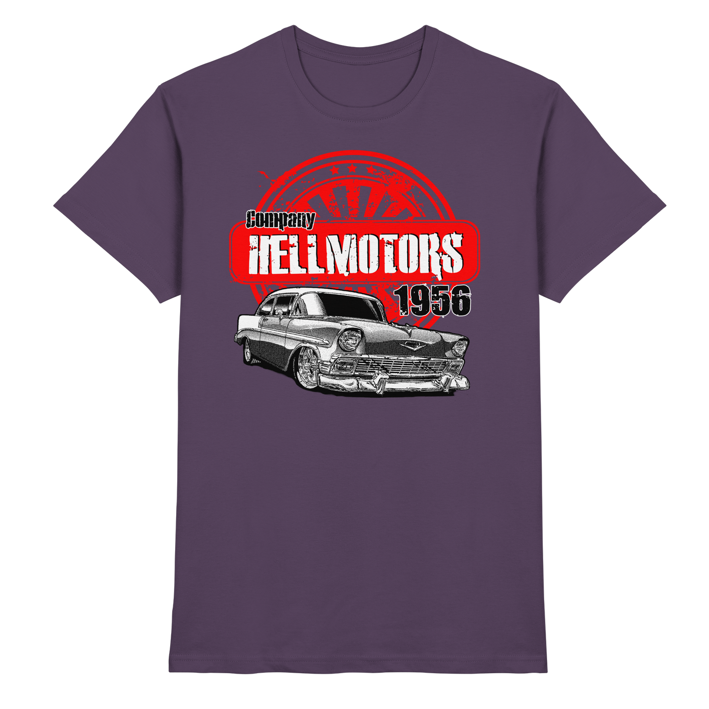 Vintage Auto T-Shirt 1956 – Biker & Hot Rod Shirt | HELLMOTORS