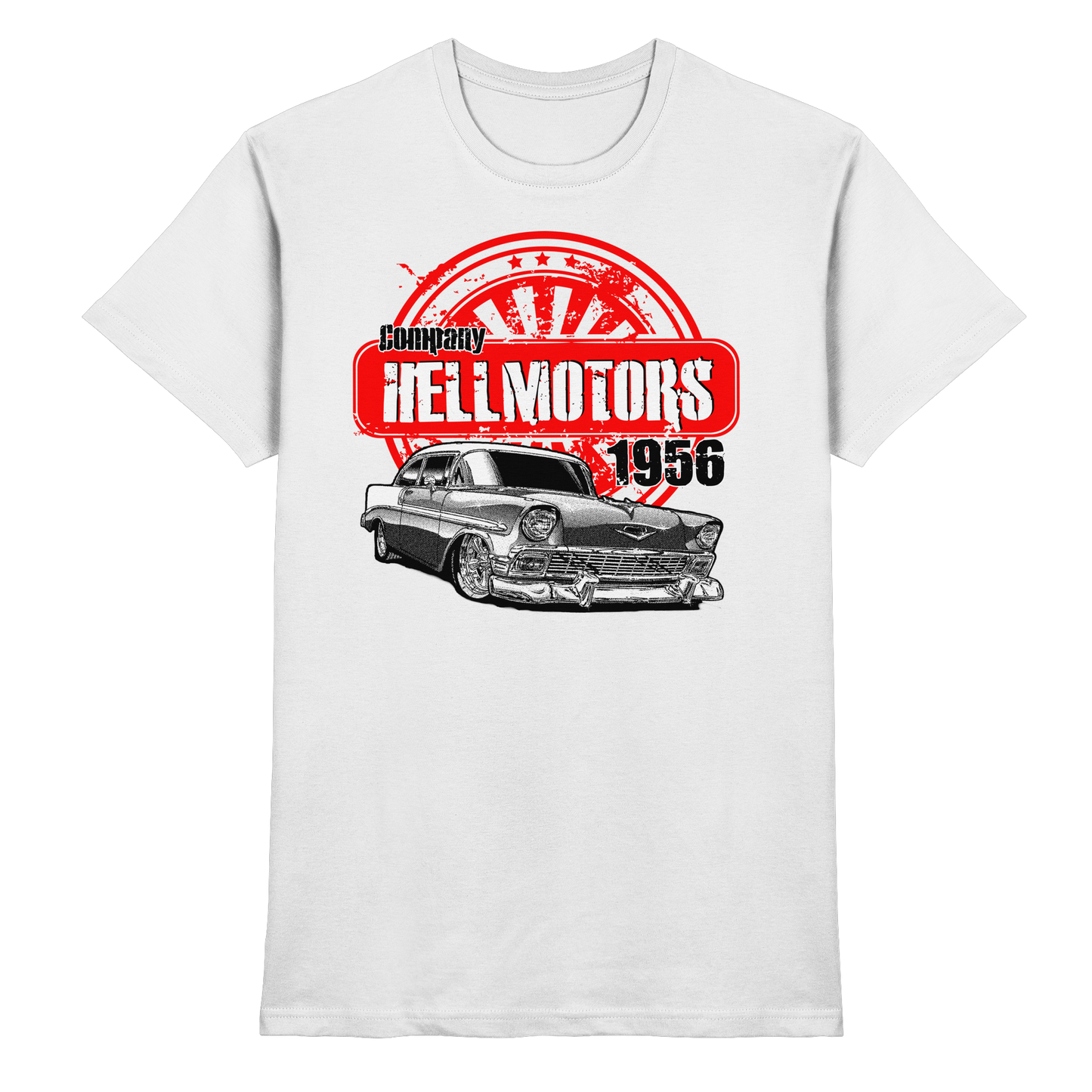 Vintage Auto T-Shirt 1956 – Biker & Hot Rod Shirt | HELLMOTORS