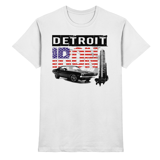 Muscle Car T-Shirt Detroit – Vintage US Car Shirt | HELLMOTORS