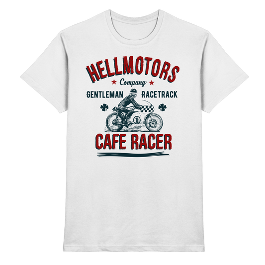 Gentleman Racer Shirt – Classic Motorcycle Spirit | HELLMOTORS