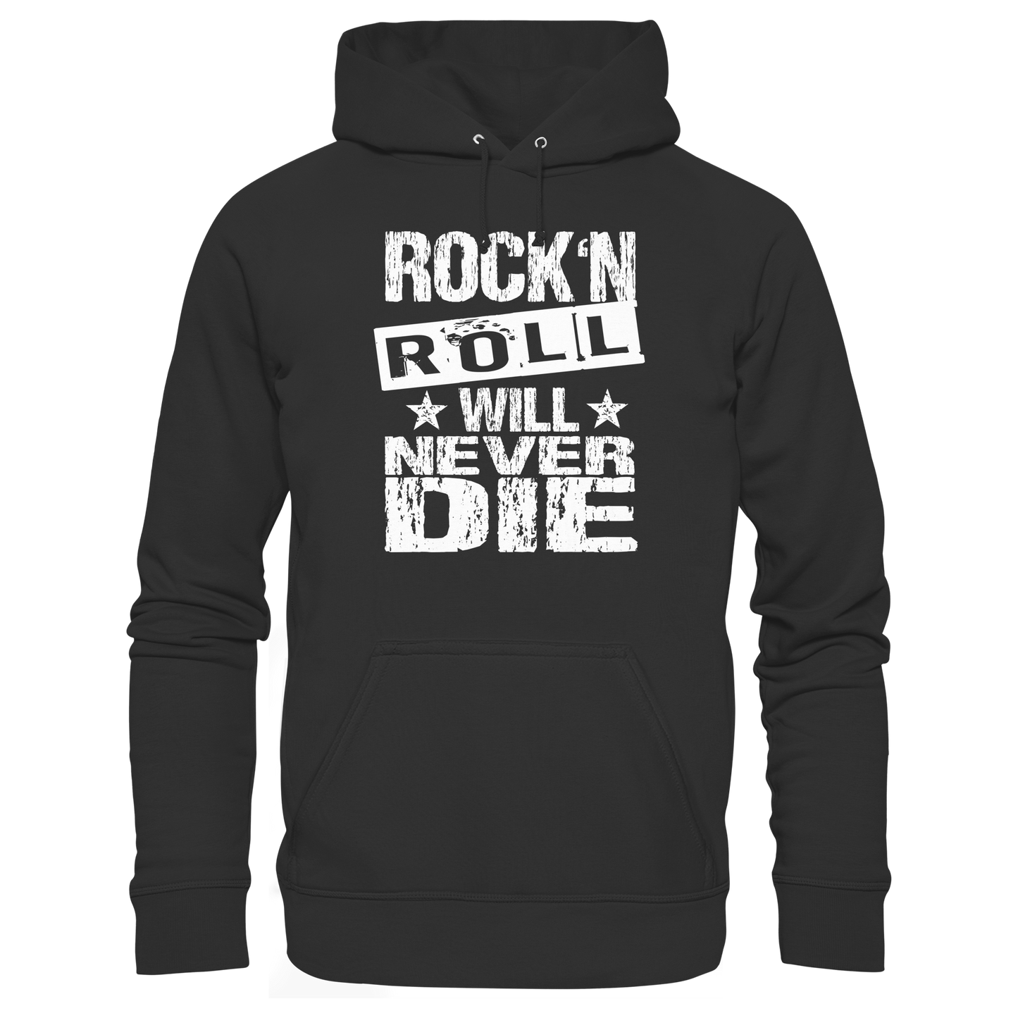 Rock n Roll will never die - Premium Hoodie