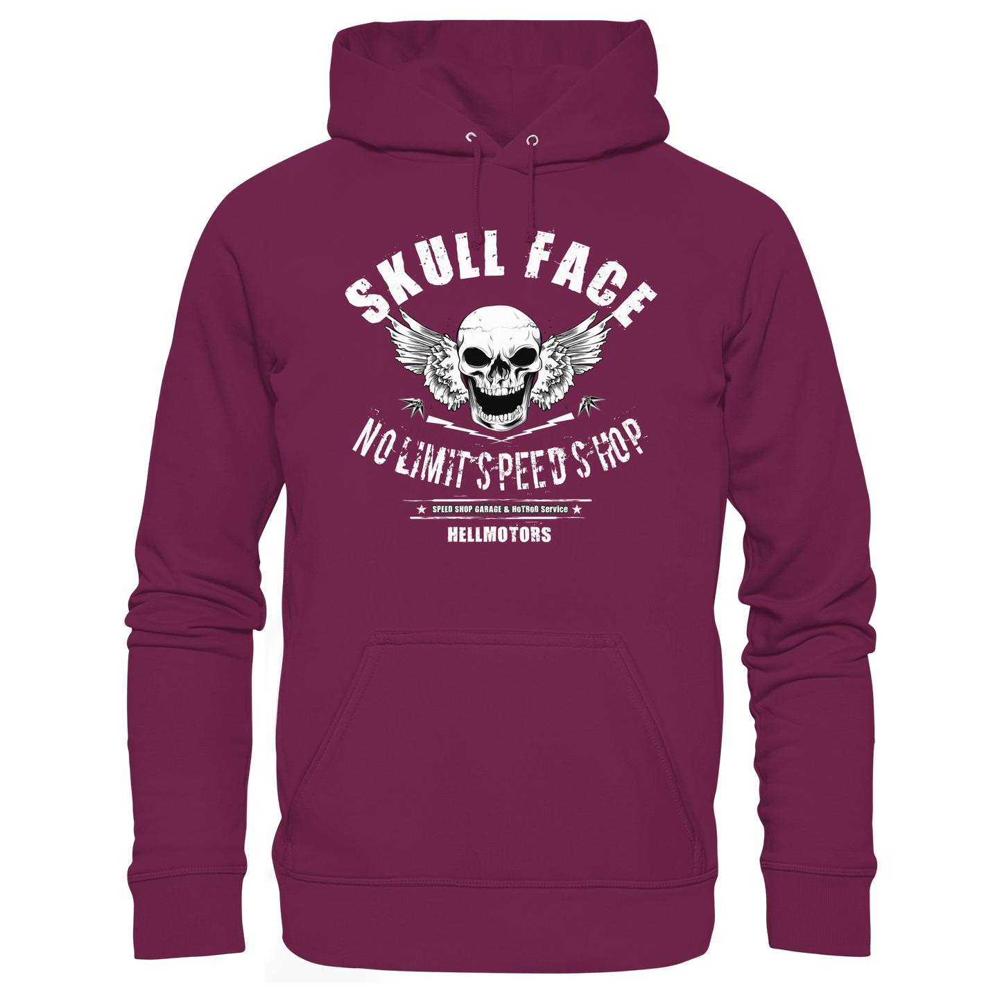 Skull Face Garage - Premium Unisex Hoodie