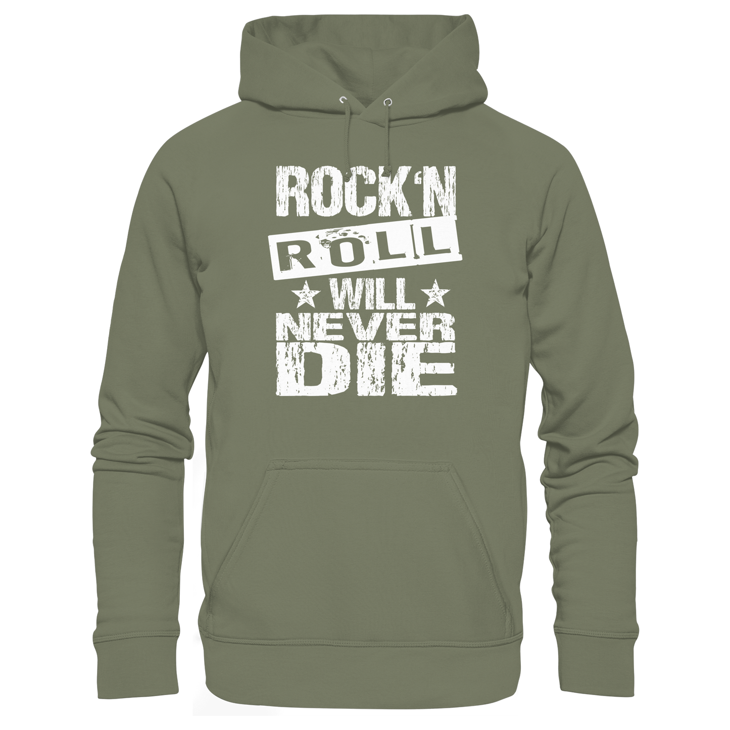 Rock n Roll will never die - Premium Hoodie