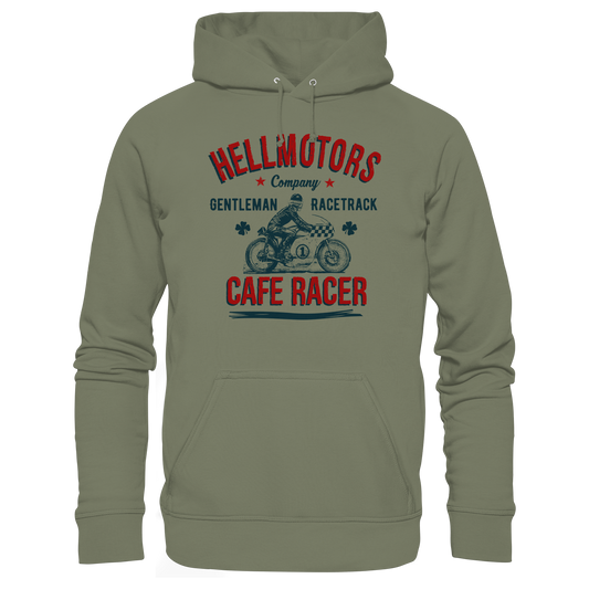 Gentleman Racer Hoodie– Classic Motorcycle Spirit | HELLMOTORS