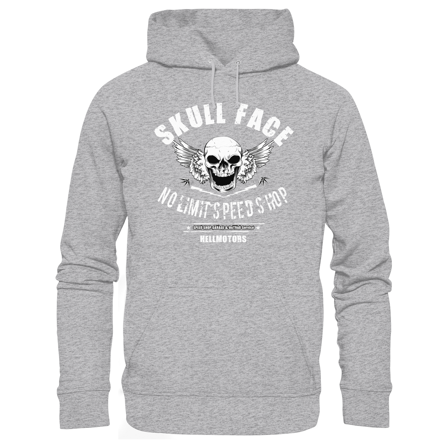 Skull Face Garage - Premium Unisex Hoodie