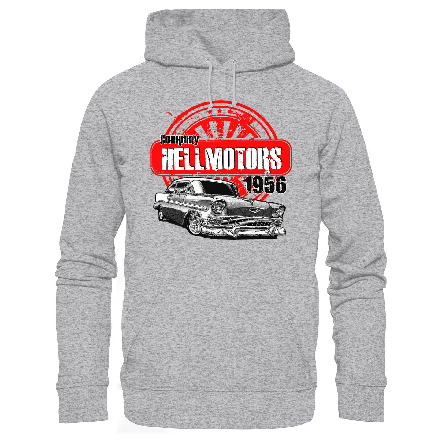 Vintage Auto Chevy 1956 – Biker & Hot Rod Hoodie| HELLMOTORS