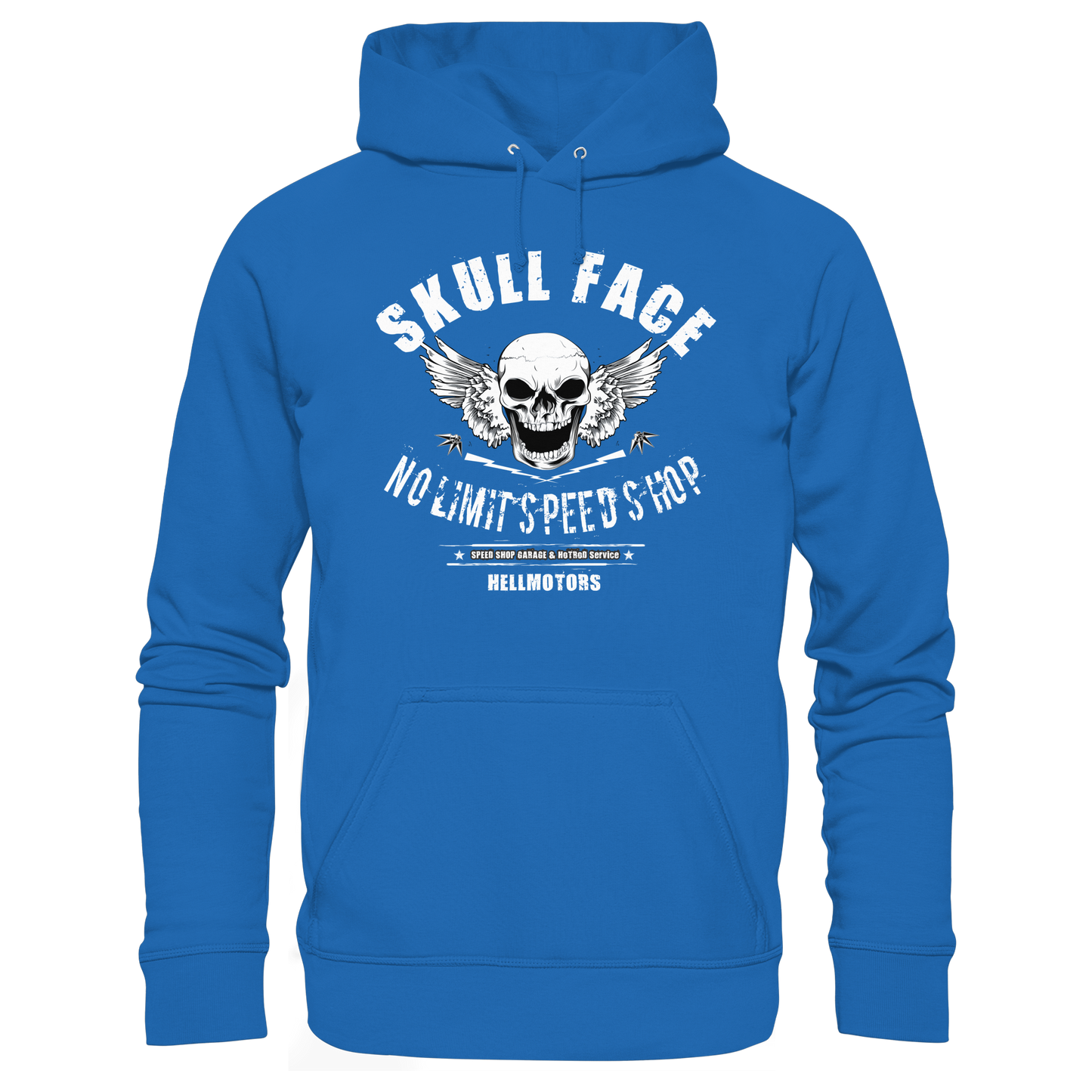 Skull Face Garage - Premium Unisex Hoodie