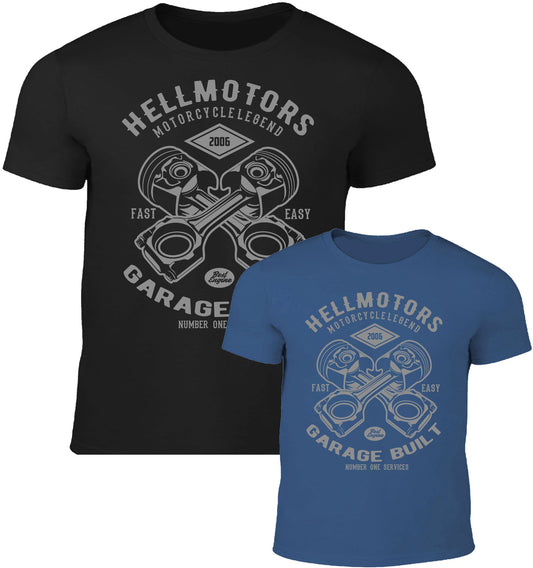 Garage Built - Herren Shirt - Hellmotors